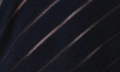 Shop Akris Diagonal Stripe Virgin Wool & Silk Sweater In Black