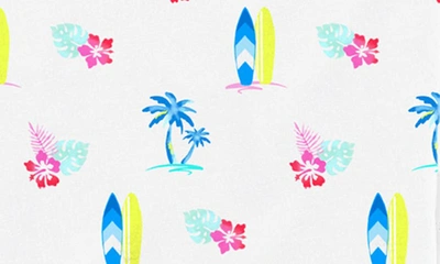 1212 Kids' The Organic Cotton Two-piece Short Pajamas In Surfs Up