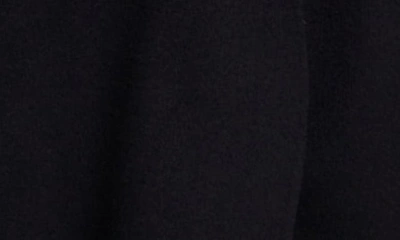 Shop Maje Oval Button Belted Wool Blend Tweed Jacket In Black