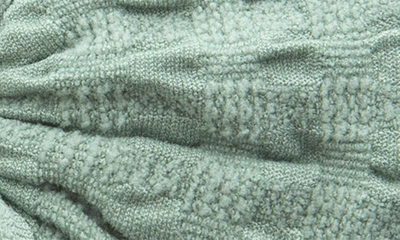 Shop Baby Bling Waffle Knit Headband In Sage