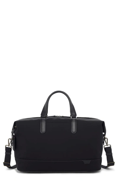 Shop Tumi Nelson Duffle Bag In Black Fabric