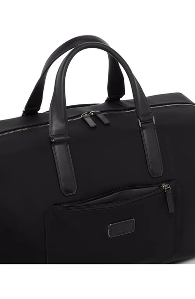 Shop Tumi Nelson Duffle Bag In Black Fabric