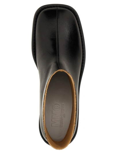Shop Mm6 Maison Margiela Square Toe Ankle Boots Boots, Ankle Boots Black