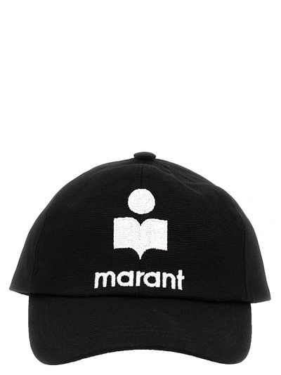 Shop Isabel Marant Tyron Hats White/black