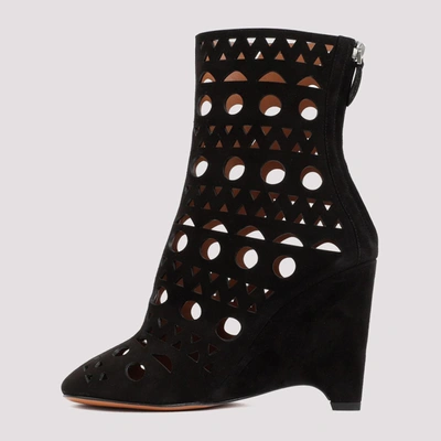 Shop Alaïa Vienne Boots Shoes In Black