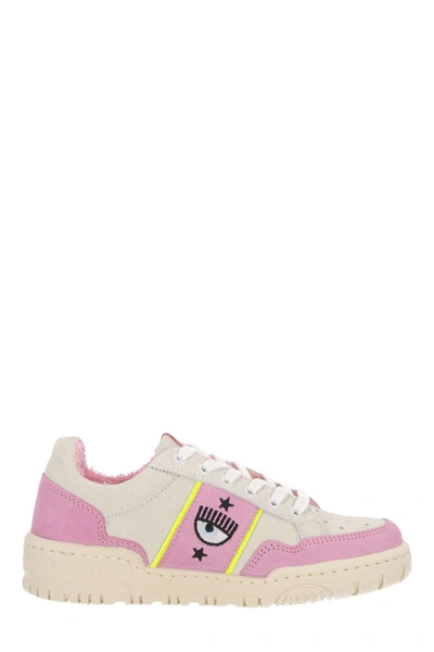 Shop Chiara Ferragni Sneakers In Pink/ice