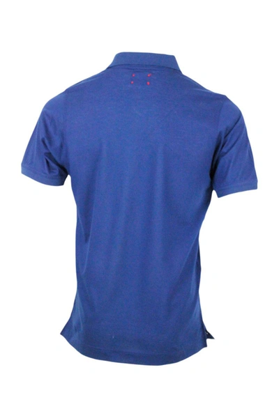 Shop Kiton T-shirts And Polos In Blue