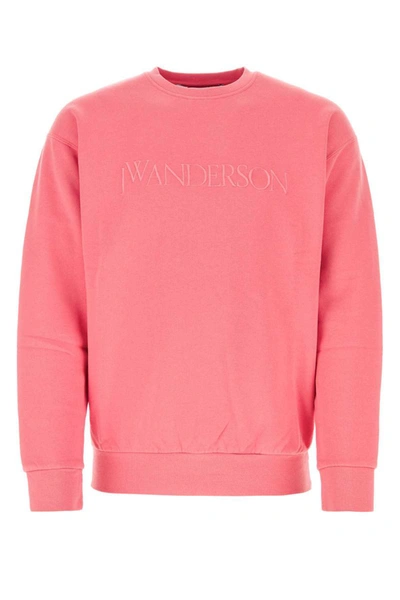 Shop Jw Anderson Sweatshirts In Pink