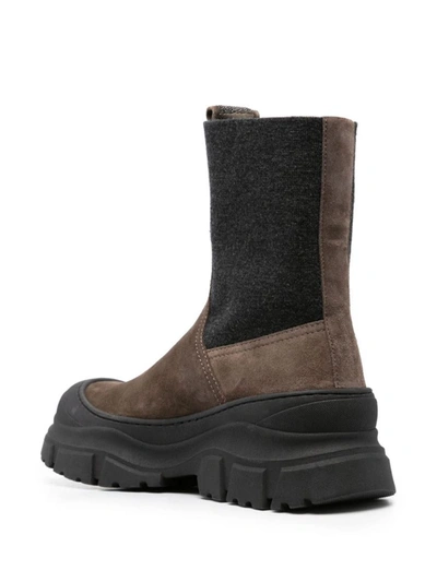 Brunello Cucinelli Shoes In Brown
