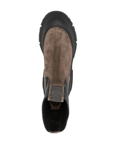 Brunello Cucinelli Shoes In Brown