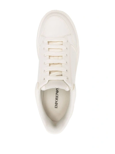 Shop Emporio Armani Ea7  Sneakers Shoes In White