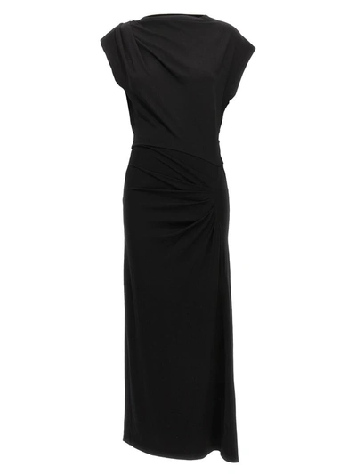 Shop Isabel Marant Étoile 'naerys' Dress In Black
