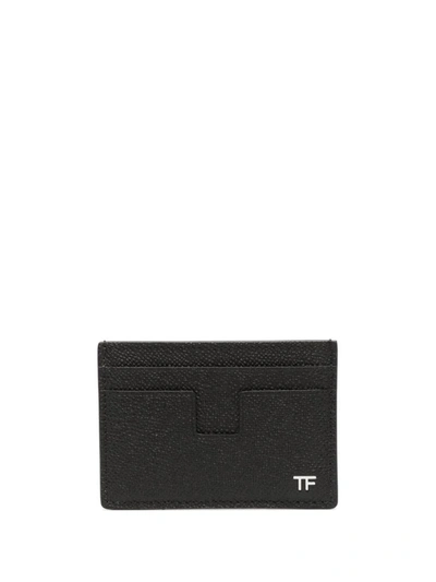 Shop Tom Ford Money Clip Cardholder Accessories In Black