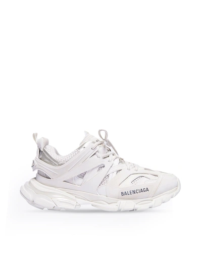 Shop Balenciaga Track Sneakers In White