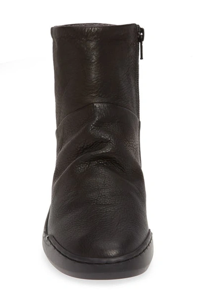 Softinos By Fly London Bler Bootie In Black Leather