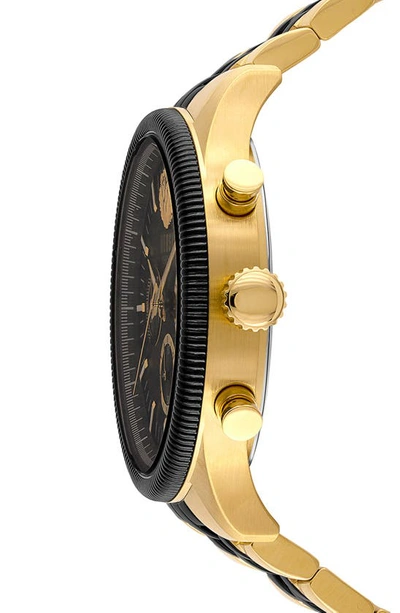 Shop Versus Colonne Chronograph Bracelet Watch, 44mm In Two Tone