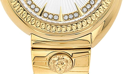 Shop Versus Tortona Bracelet Watch, 38mm In Ip Yellow Gold