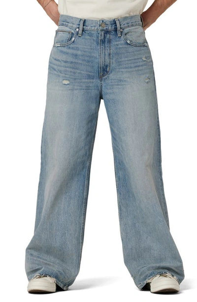 Shop Hudson Moore Wide Leg Jeans In Lance