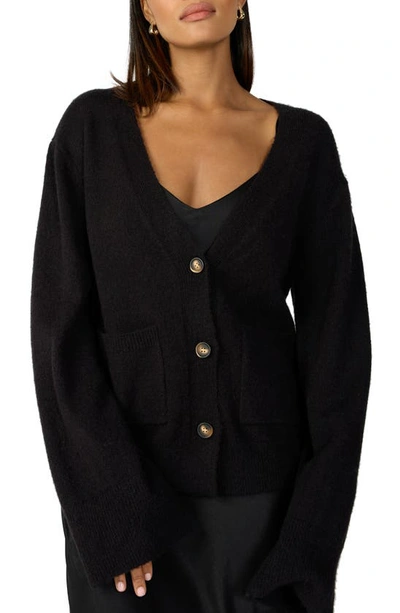 Shop Sanctuary Warms My Heart Cardigan In Black