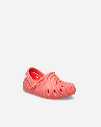 Shop Crocs X Salehe Bembury Pollex Clog (toddler) In Pink