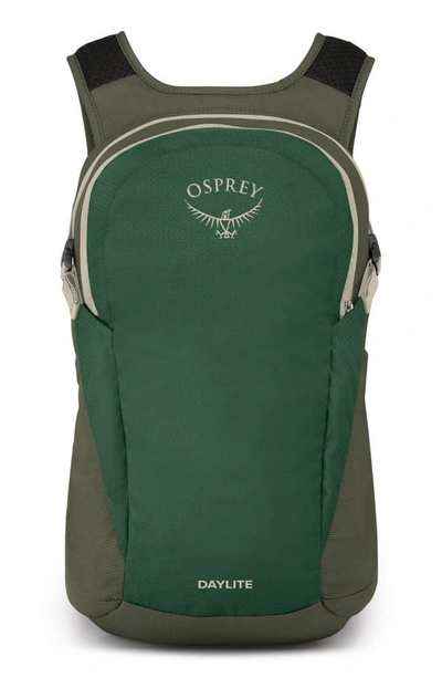 Shop Osprey Daylite Backpack In Green Canopy/ Green Creek