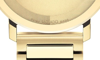 Movado Men's Bold Evolution 2.0 Swiss Quartz Ionic Plated Light Gold-tone 2 Steel Watch 40mm In Gold