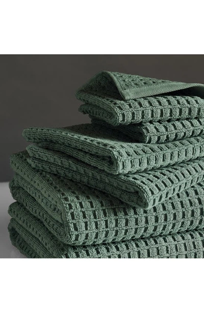 Dkny Quick Dry 6 Pieces Towel Set In Moss