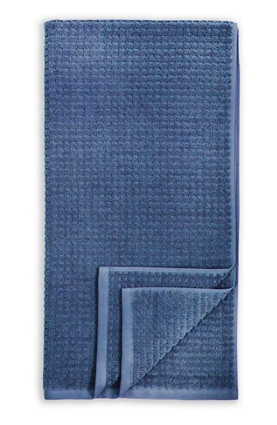 Shop Dkny Quick Dry 6-piece Bath Towel, Hand Towel & Washcloth Set In Denim