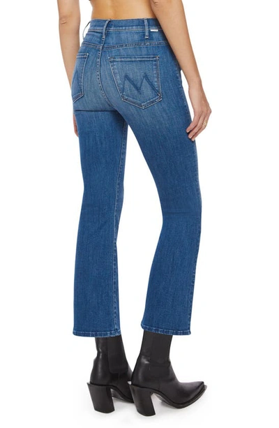 Shop Mother The Hustler High Waist Ankle Bootcut Jeans In One Trick Pony