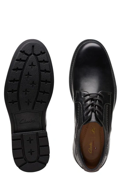 Shop Clarks (r) Derby Sneaker In Black Leather