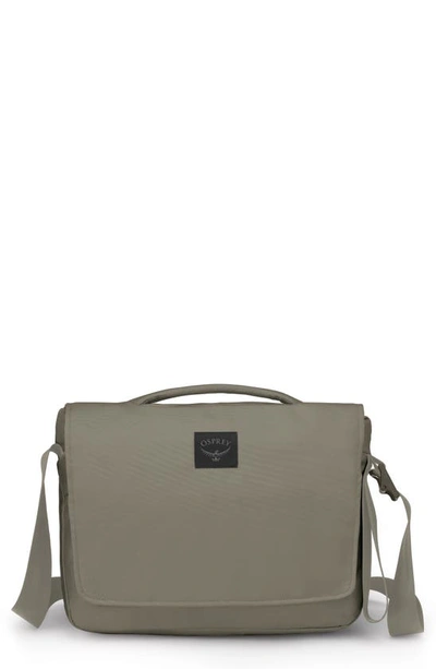 Shop Osprey Aoede Messenger Bag In Tan Concrete