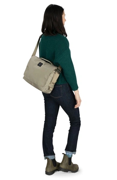 Osprey Aoede Messenger Bag In Tan Concrete