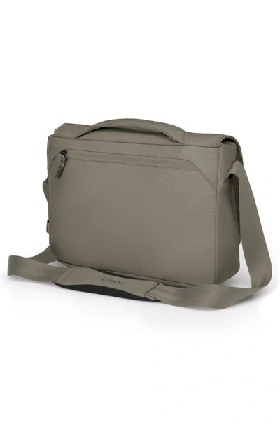 Shop Osprey Aoede Messenger Bag In Tan Concrete