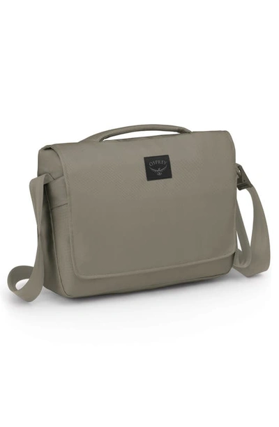 Shop Osprey Aoede Messenger Bag In Tan Concrete
