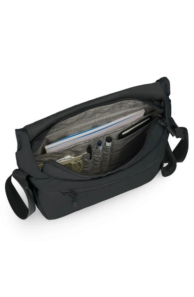 Shop Osprey Aoede Messenger Bag In Black