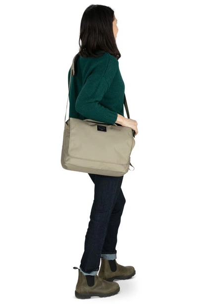 Osprey Aoede Messenger Bag In Tan Concrete
