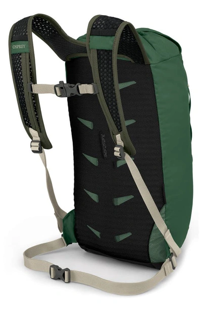 Shop Osprey Daylite Cinch Backpack In Green Canopy/ Green Creek