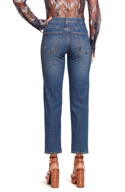 Shop Ramy Brook Brylie Crop Jeans In Creased Medium Wash