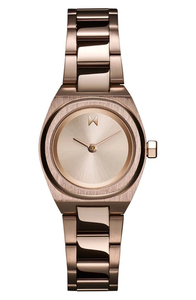 Shop Mvmt Odyssey Ii Bracelet Watch, 25mm Case In Rose Gold