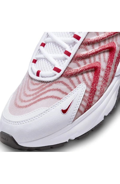 Nike Men's Air Max Tw Shoes In White/ White/ Black/ Red