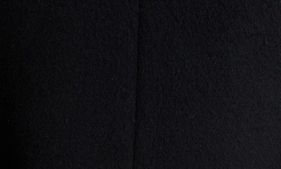 Shop Isabel Marant Fares Wool Blend Funnel Neck Coat In Black