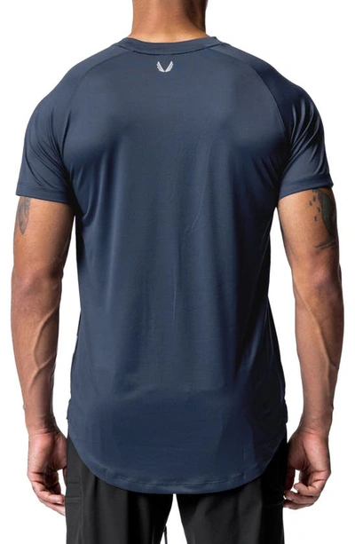 Shop Asrv Silver-lite™ 2.0 Established Training Graphic T-shirt In Navy