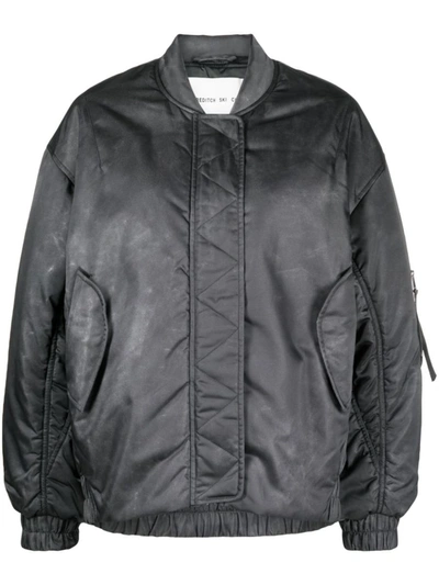Agolde Shoreditch Ski Club X  Nisa Bomber Jacket In Gray