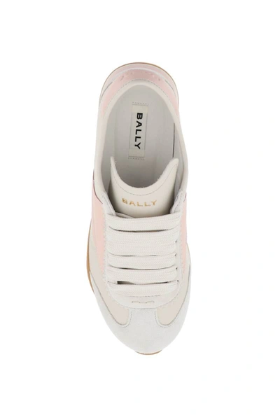 Shop Bally Leather Sonney Sneakers In Multicolor