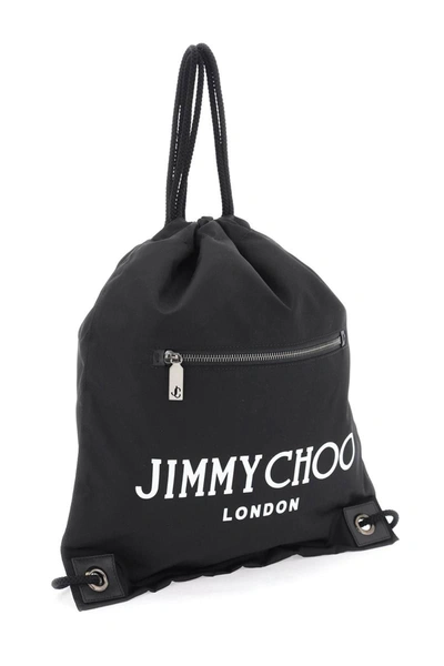 Shop Jimmy Choo 'joshu' Backpack In Black