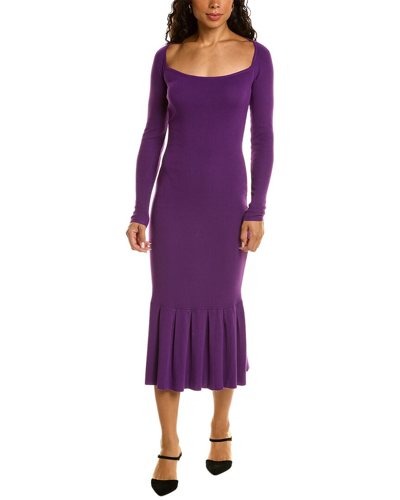 Shop Alexia Admor Reese Midi Dress In Purple