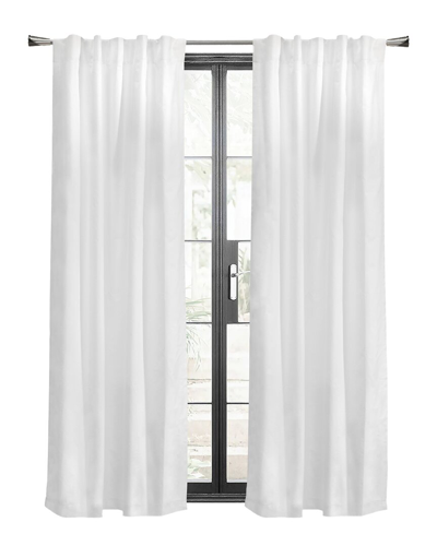 Shop Thermalogic Weathermate Topsions Set Of 2 Room-darkening 40x84 Curtain Panels In White