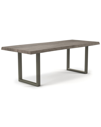 Shop Urbia Brooks 79in U Base Dining Table In Grey