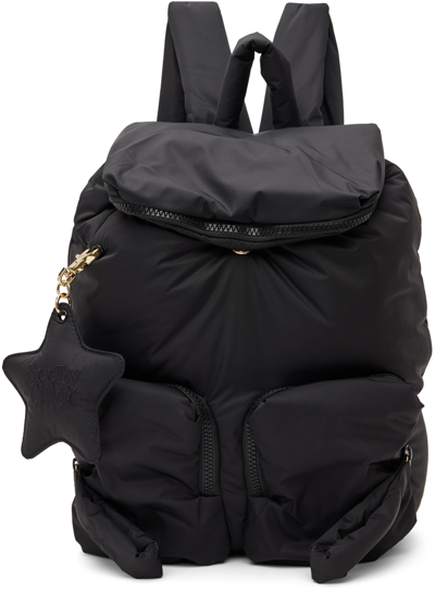 Shop See By Chloé Black Joy Rider Backpack In 001 Black