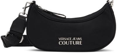Shop Versace Jeans Couture Black Hardware Bag In E899 Black